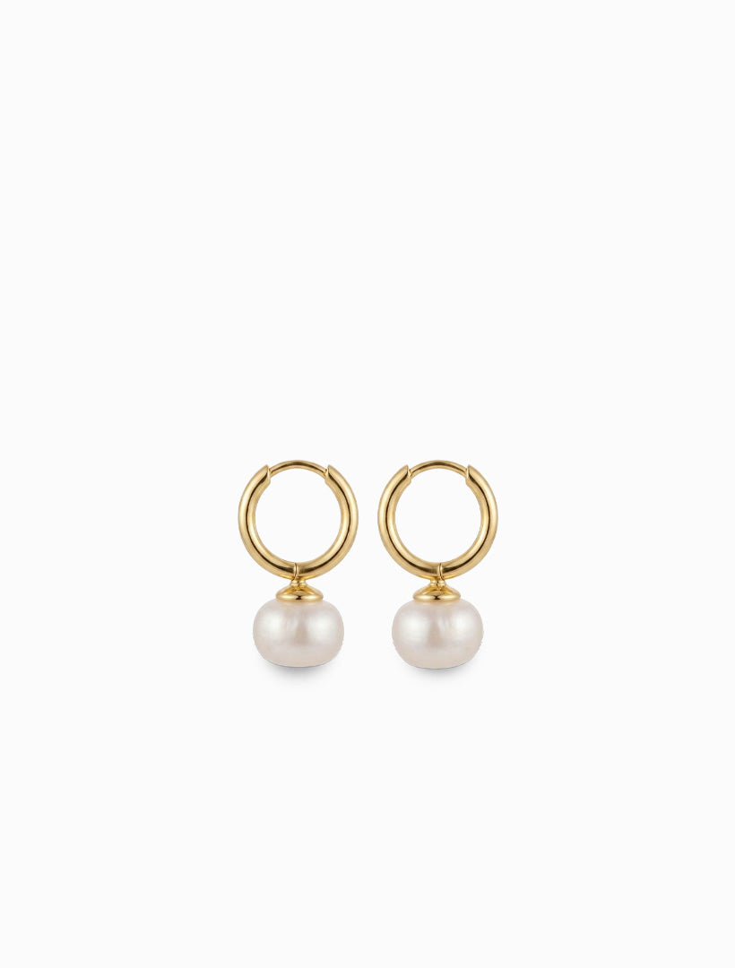 Pearl Hoops