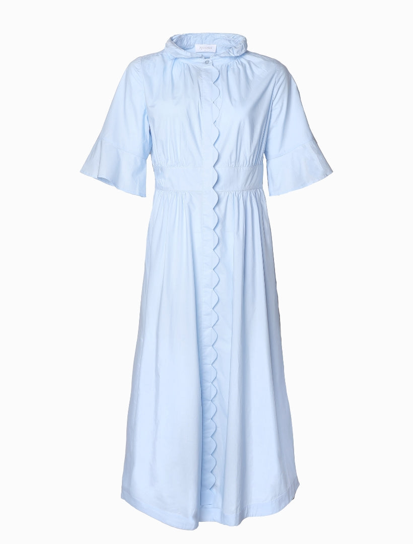 Petal Dress Sky Blue