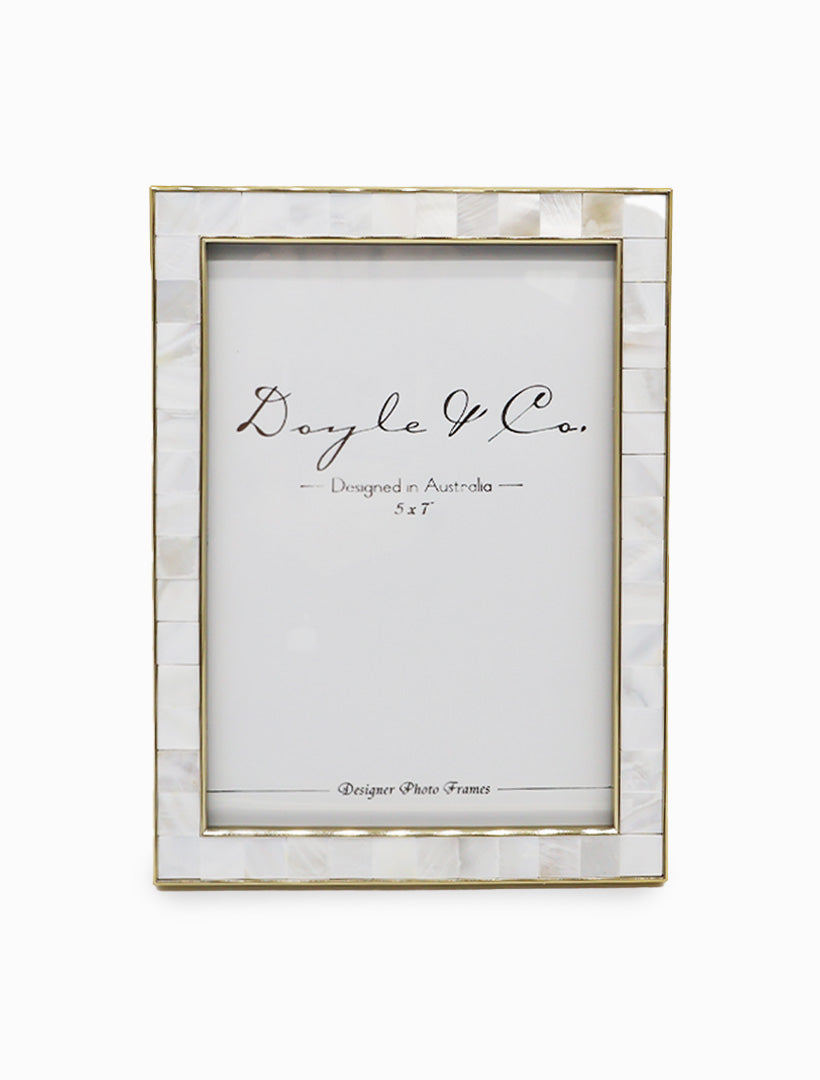 Plated frame medium Gold 13cm x 18cm