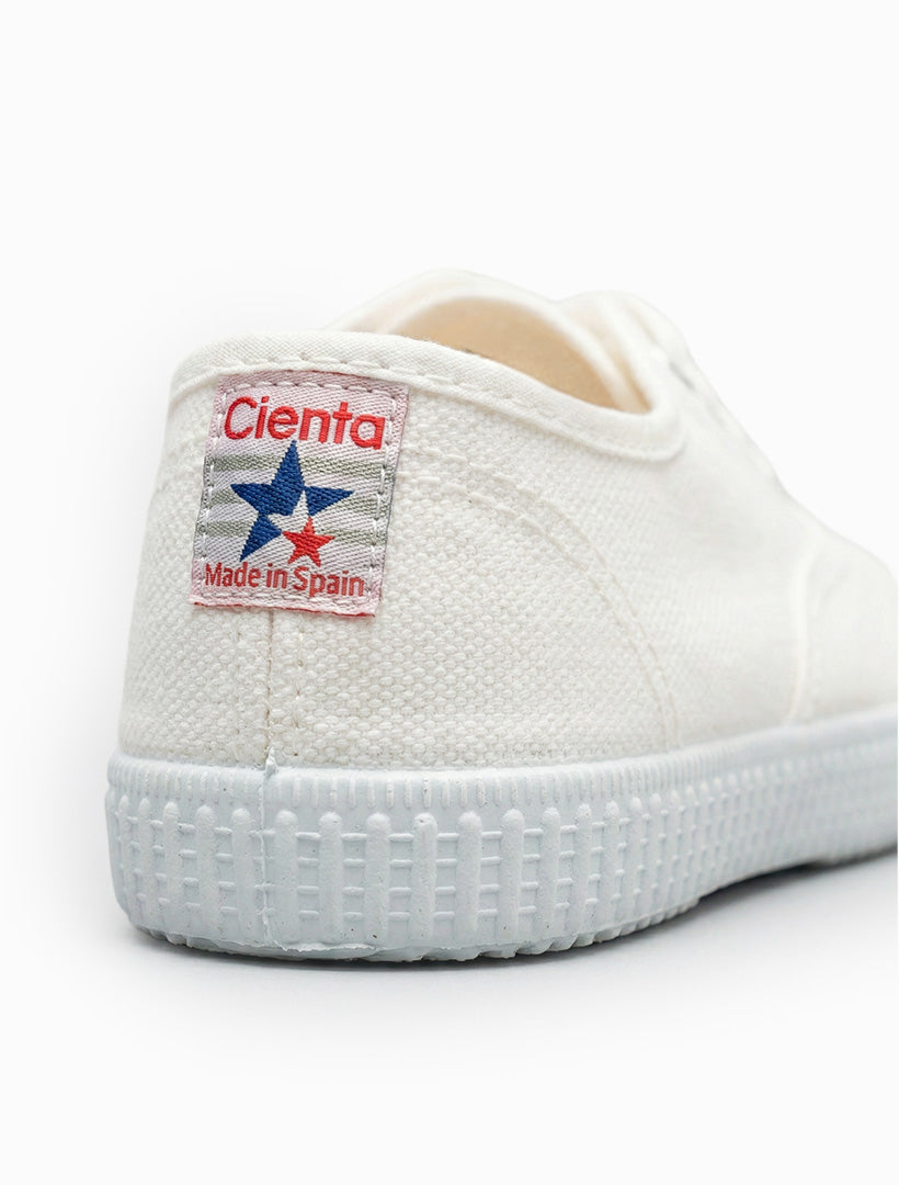 Cienta Plimsole White