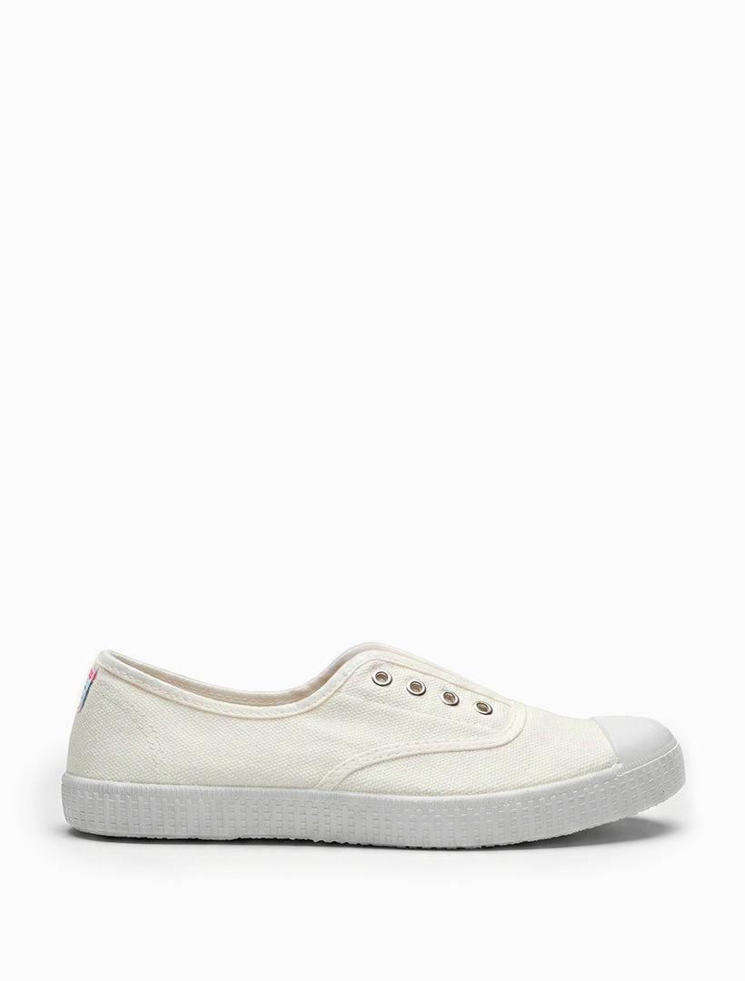 Cienta Plimsole White
