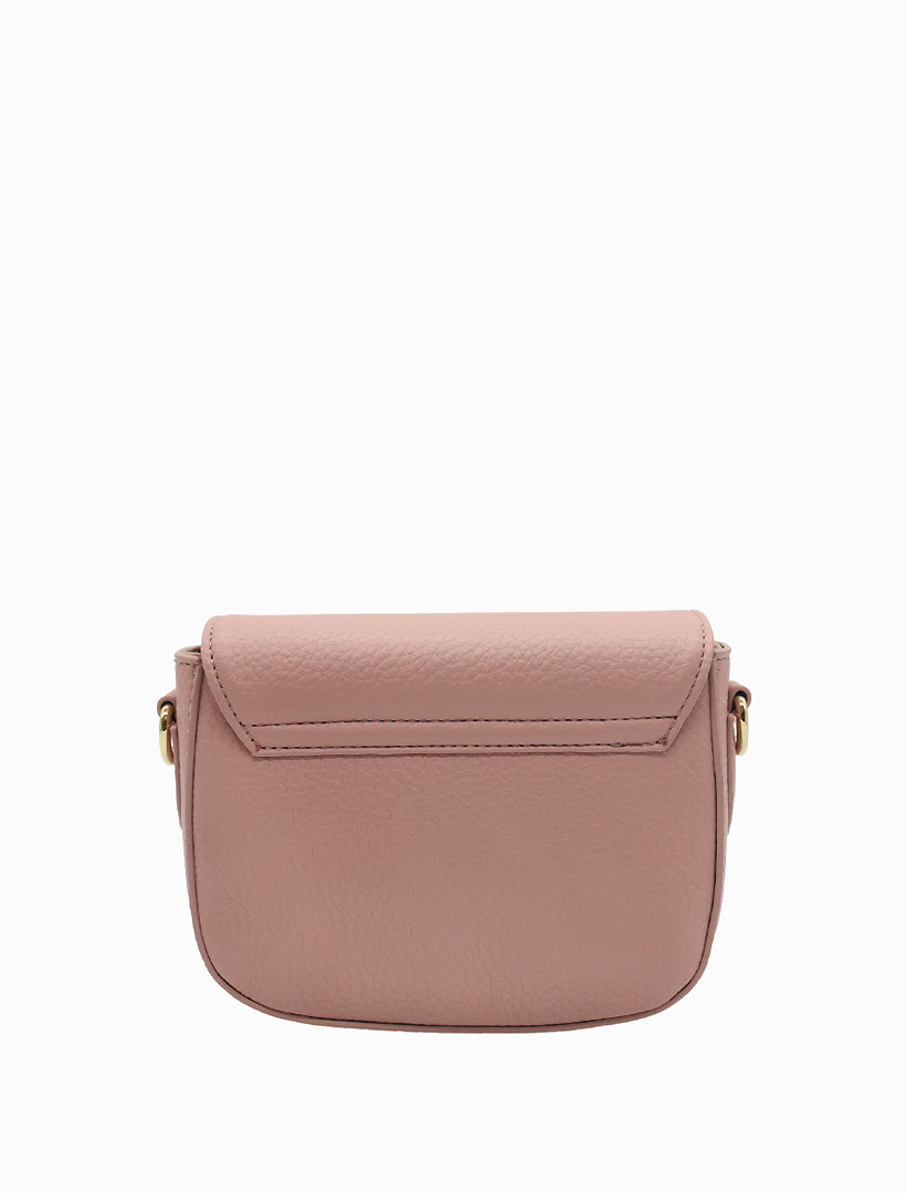 Back view - crossbody pink bag