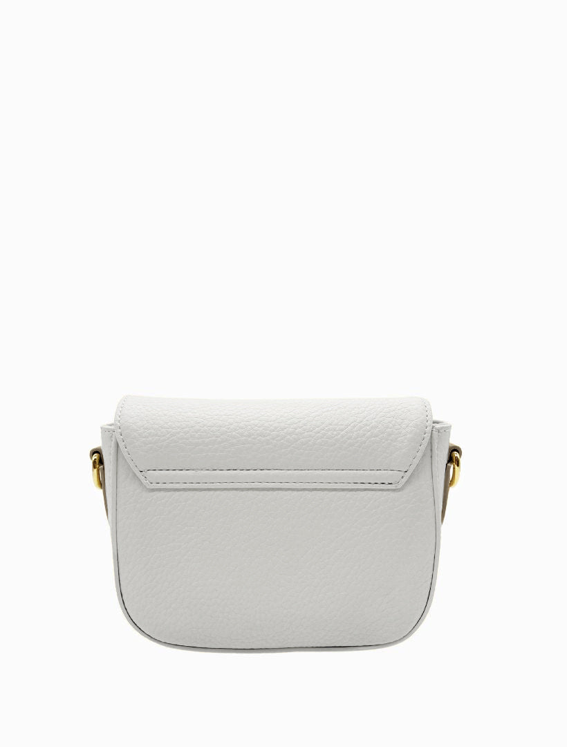 Back view - Mini white cross body bag