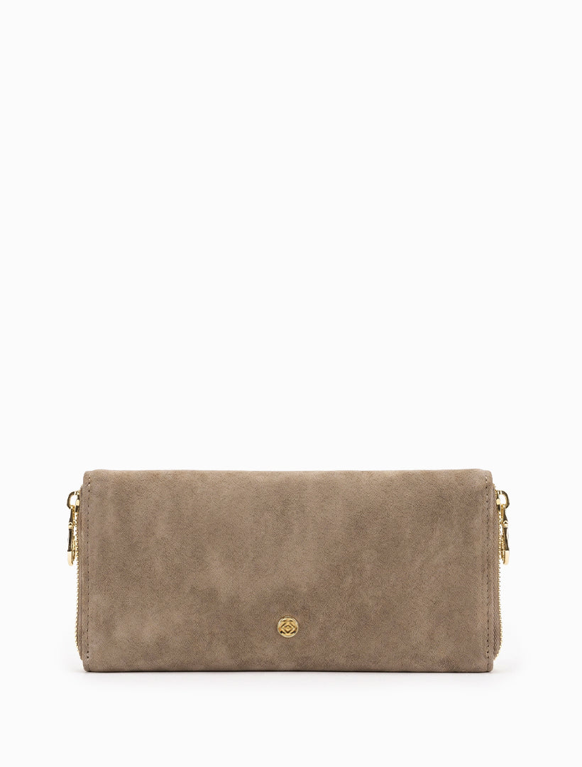 Rochester Eco Suede Purse Tan