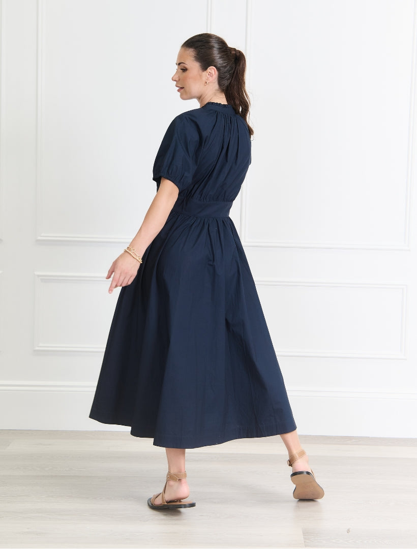 Rachel Dress Navy