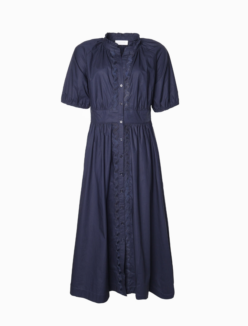 Rachel Dress Navy