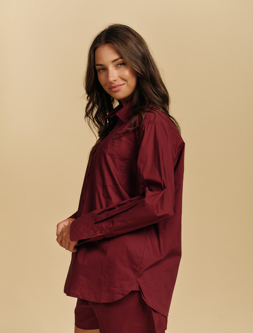 Rafaela Shirt Burgundy