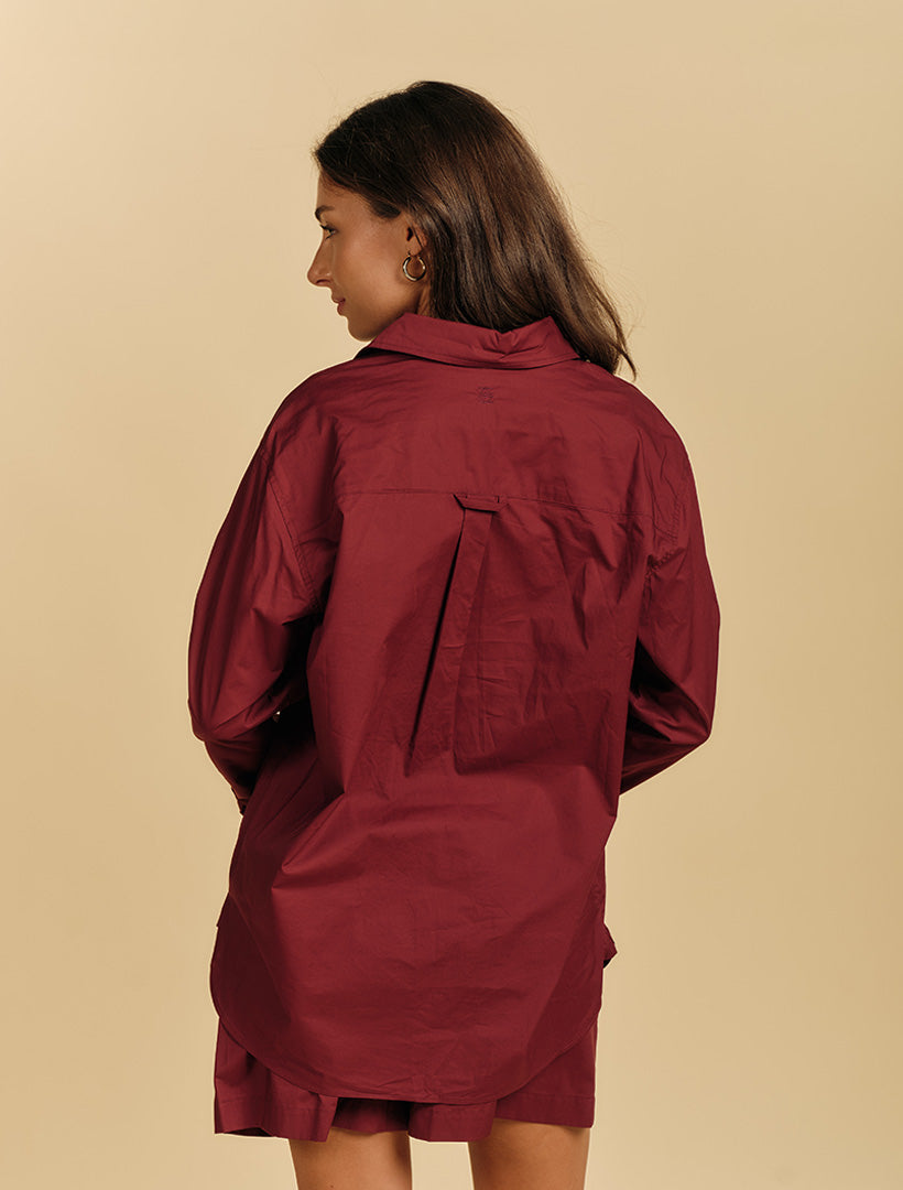 Rafaela Shirt Burgundy