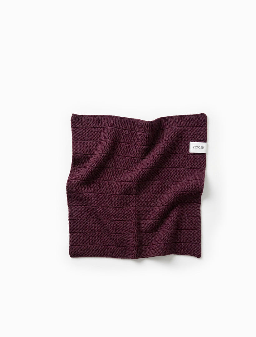 Organic Dishcloths Set of 2 Merlot