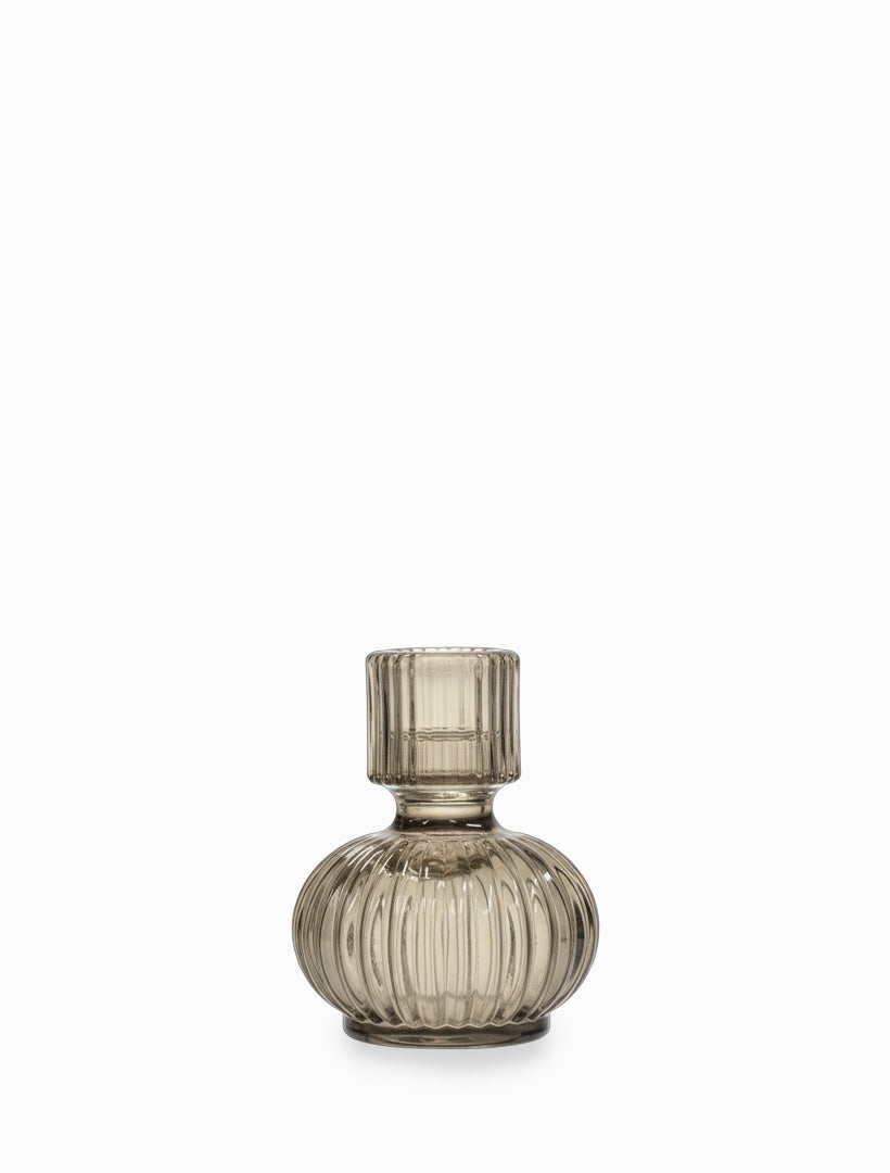 Reversible Bulb Candleholder Smoke