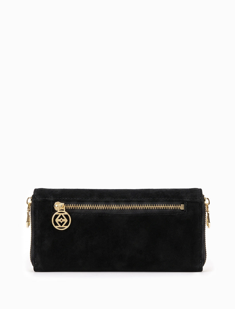 Rochester Eco Suede Purse Black