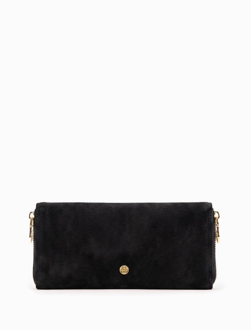 Rochester Eco Suede Purse Black