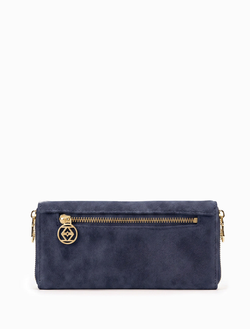 Rochester Eco Suede Purse Navy