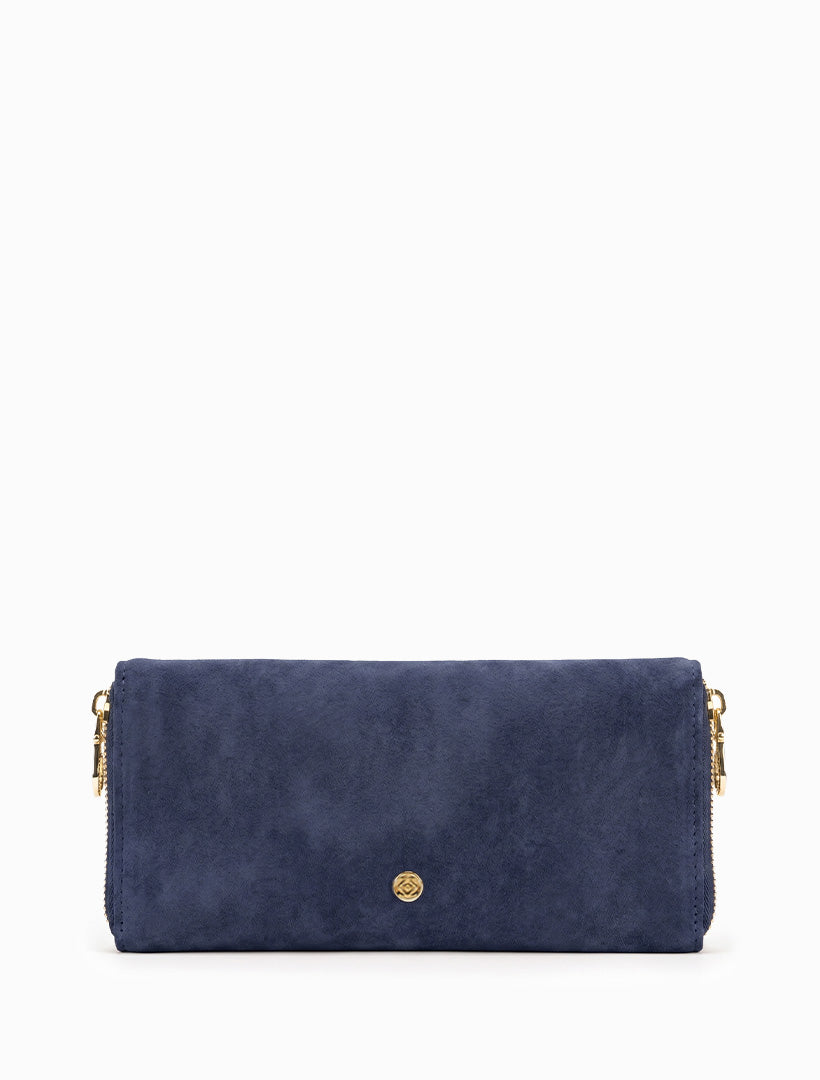 Rochester Eco Suede Purse Navy