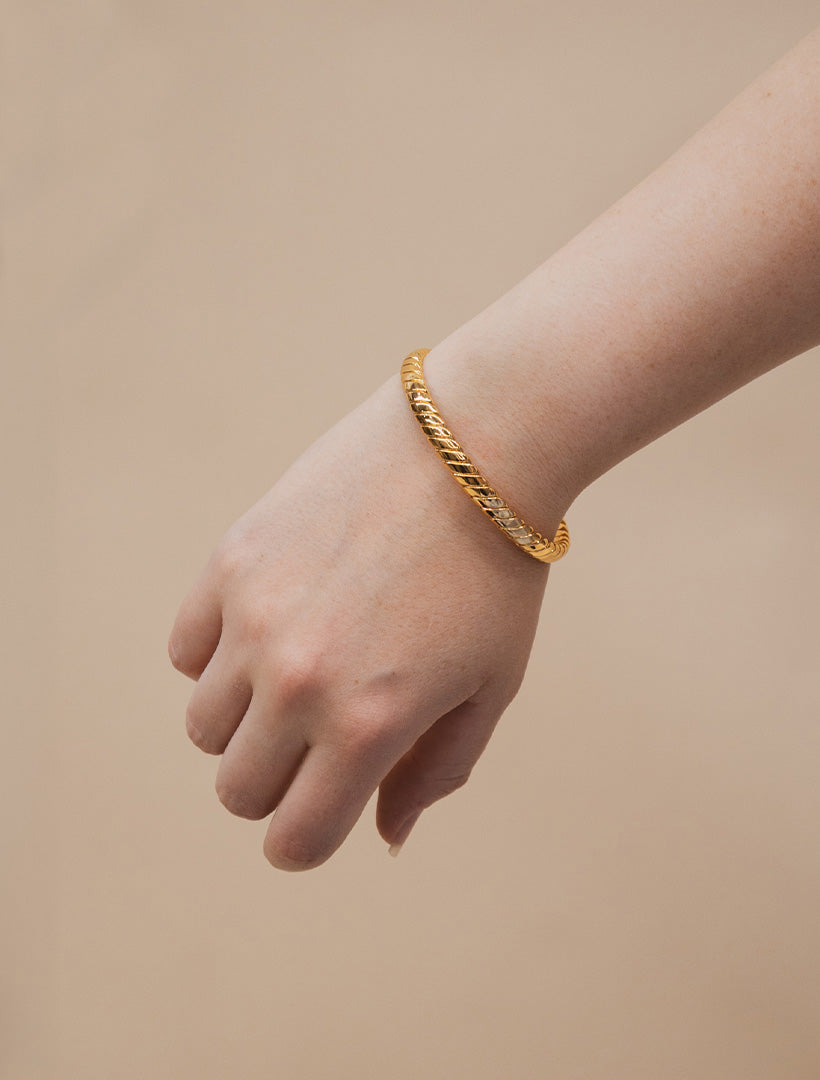 Rope Cuff Gold