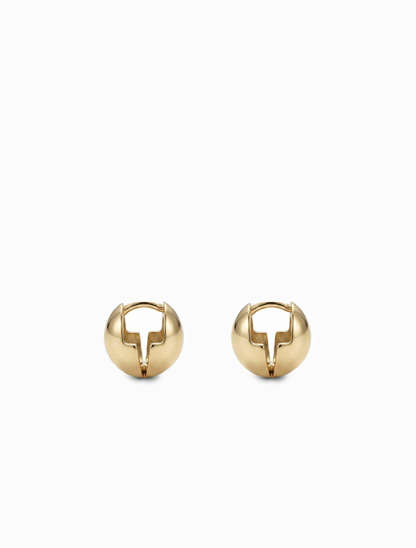 Round Ball Huggies Gold