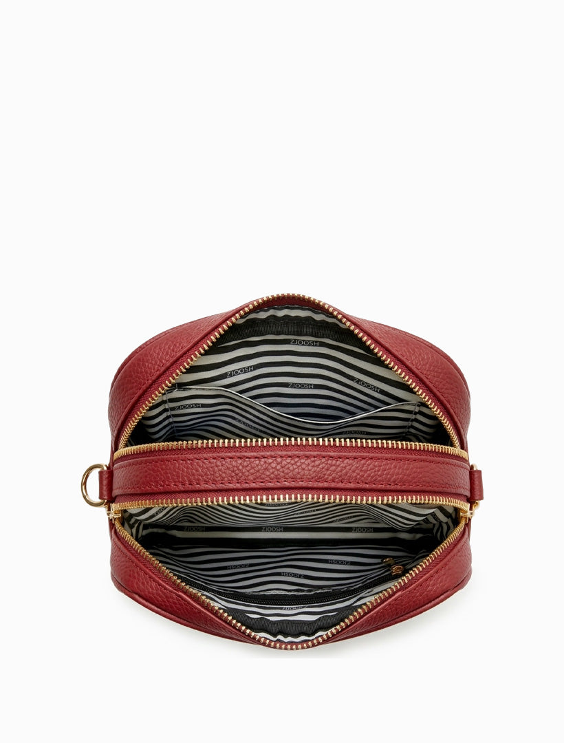 Ruby London Cross Body Bag Red