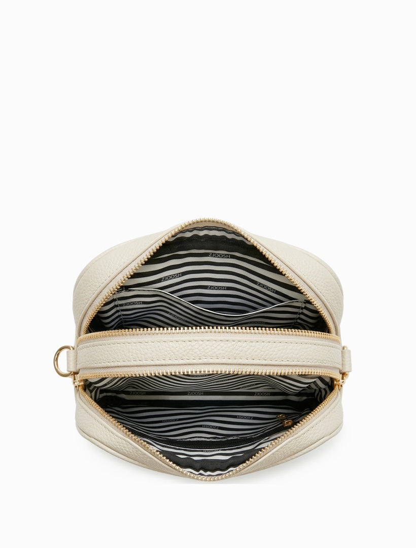 Ruby London Cross Body Bag Ecru