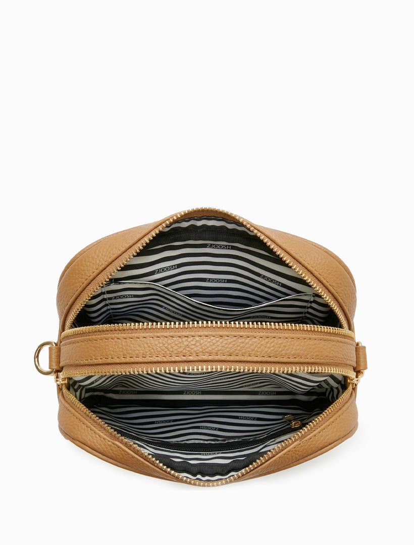 Ruby London Cross Body Bag Tan