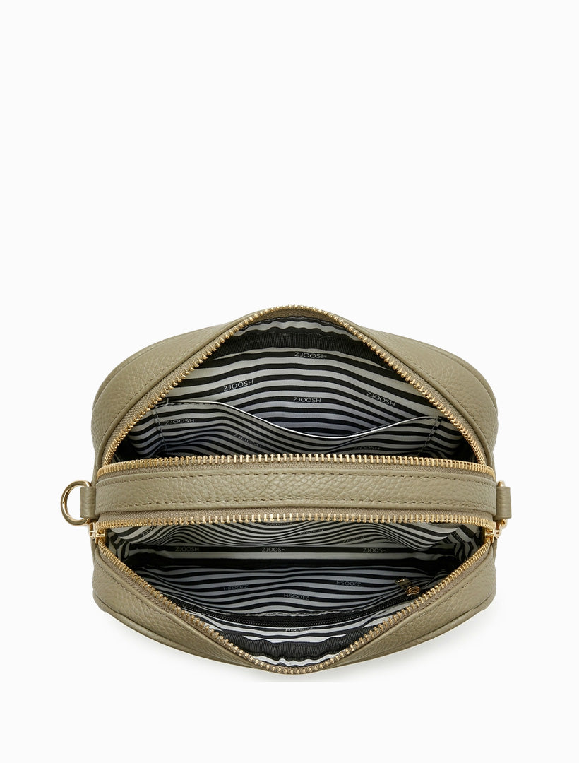 Ruby London Cross Body Bag Khaki