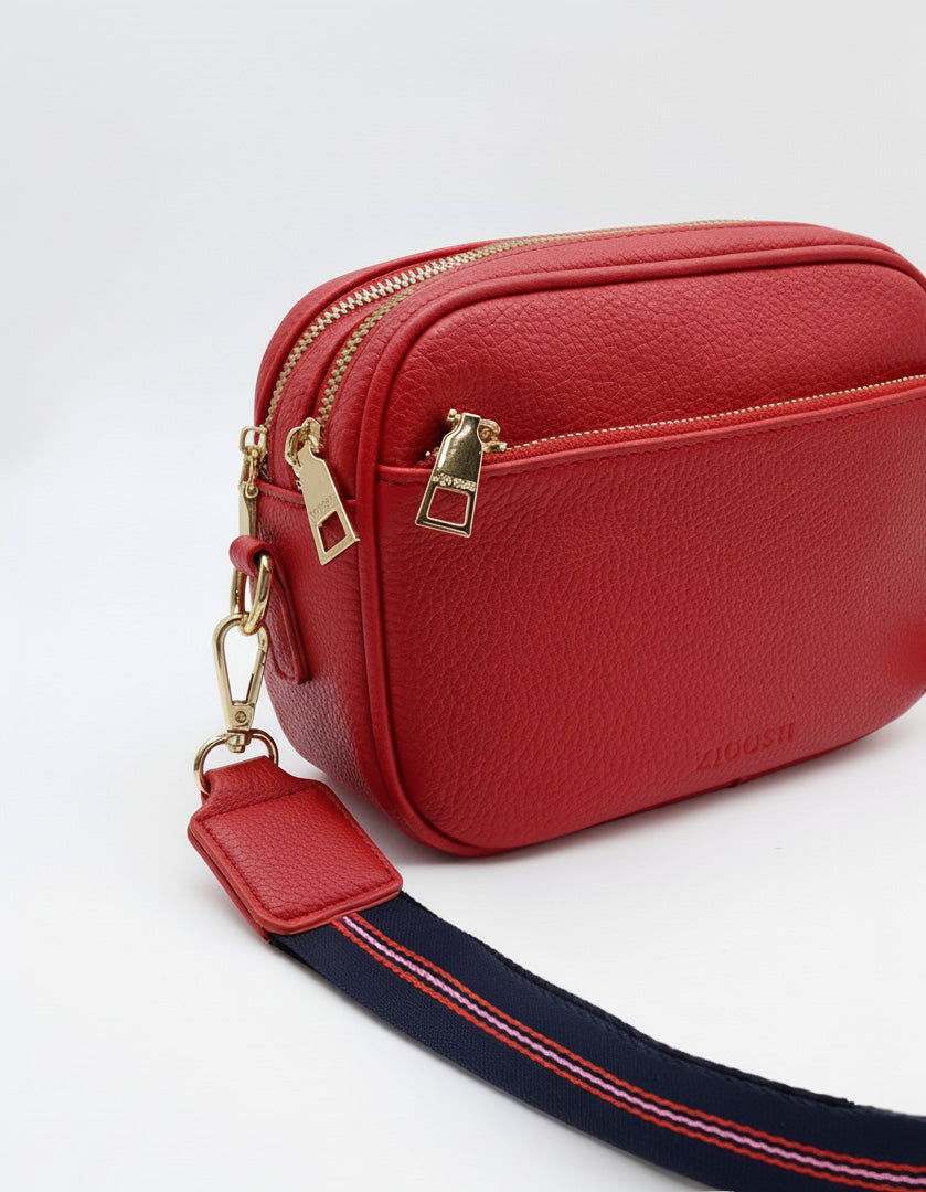 Ruby London Cross Body Bag Red