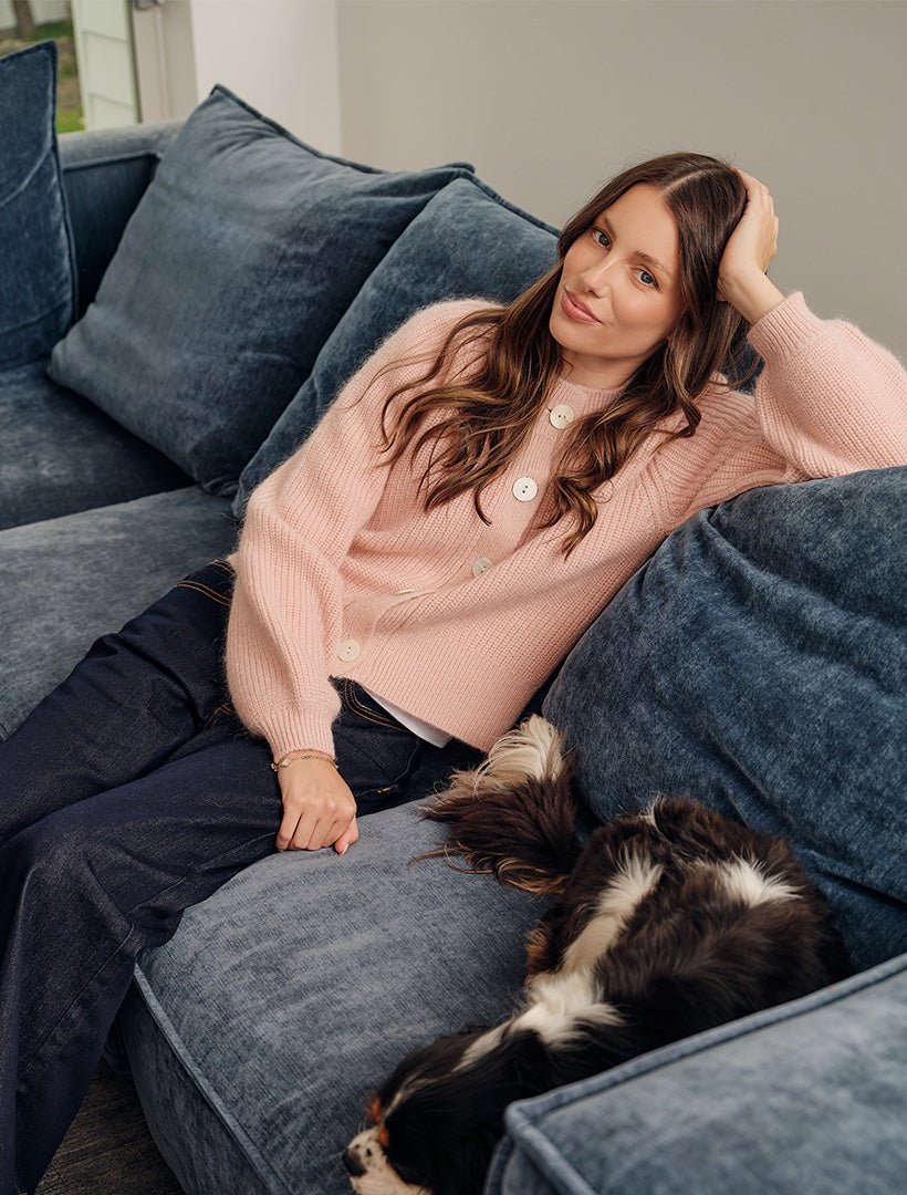 Sandie Cardigan Pink