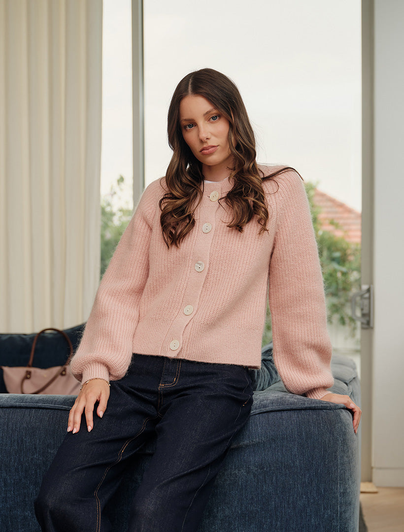 Sandie Cardigan Pink