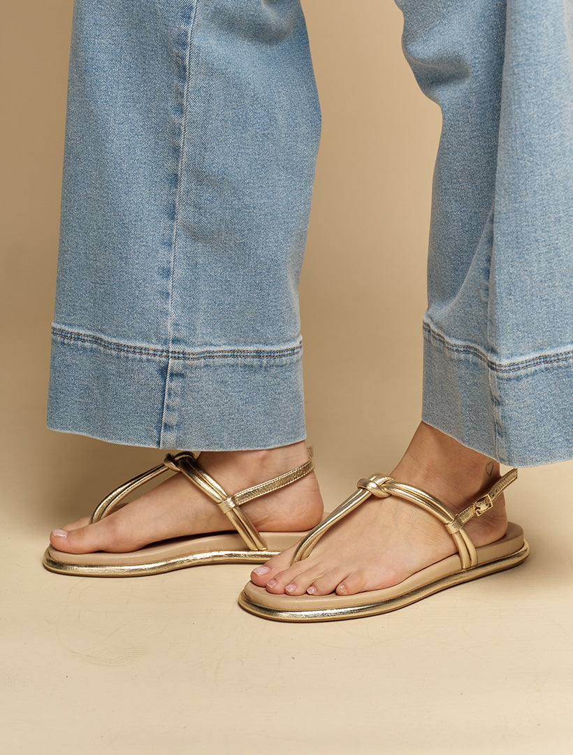 Mallorca Sandals Gold