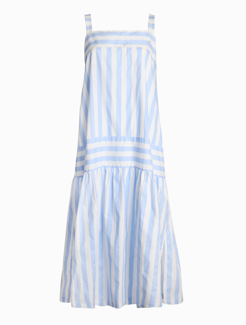 Sarah Striped Sundress Blue