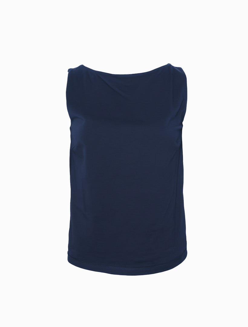 Shell Top Navy