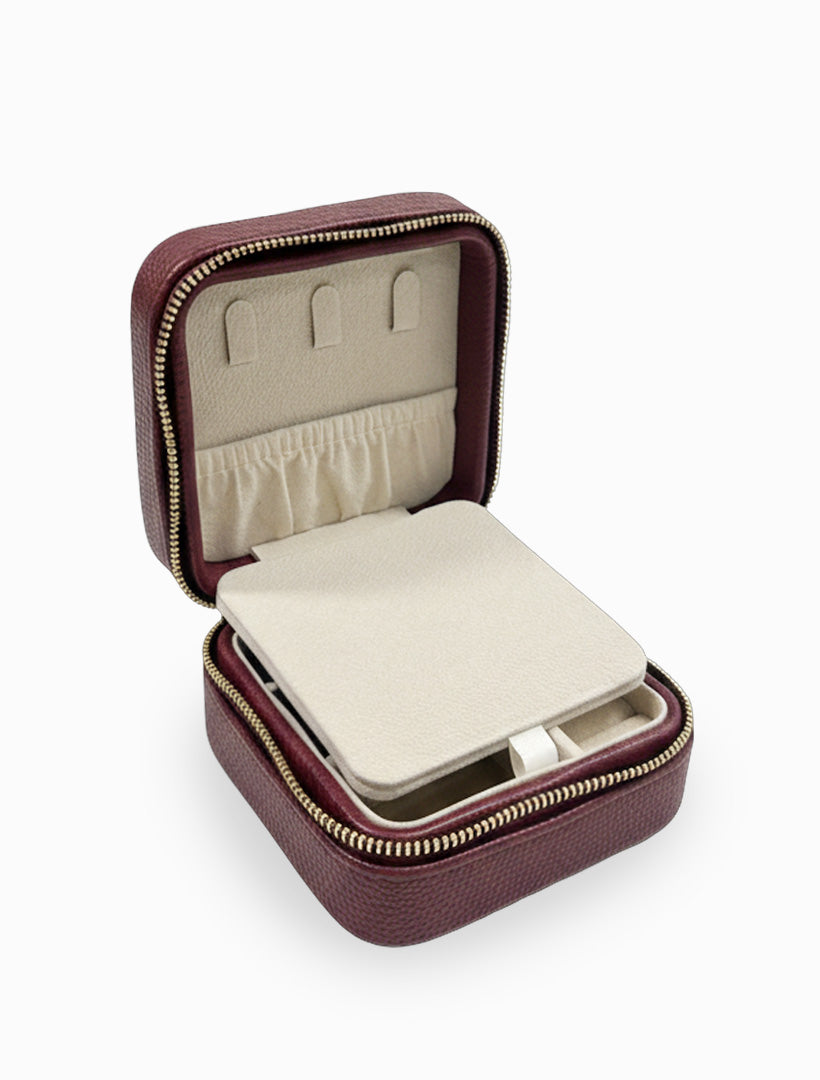 Square Jewellery Case Pebble Pinot
