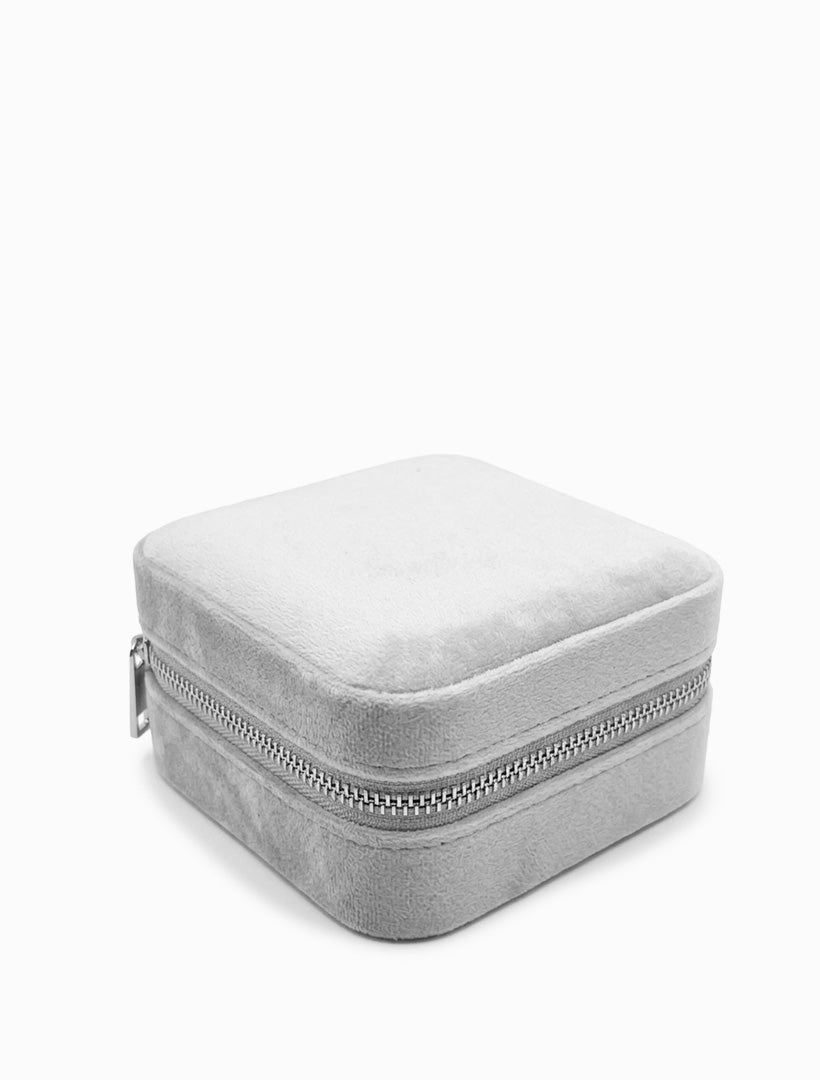 Square Jewellery Case Grey