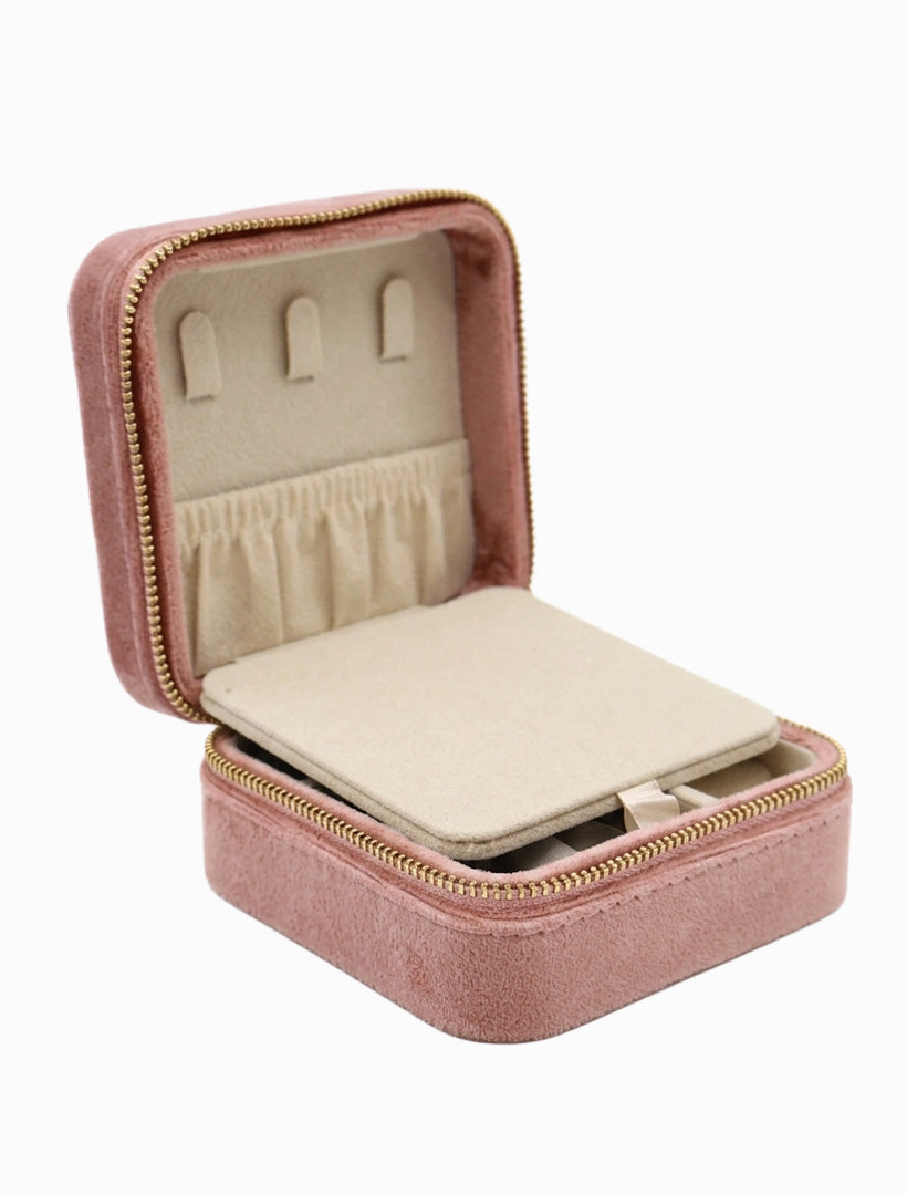 Square Jewellery Case Blush