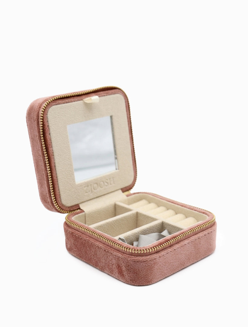 Square Jewellery Case Blush