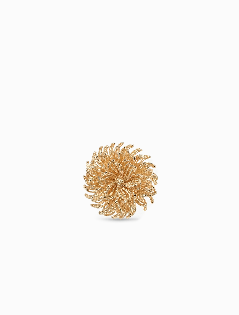 Starburst Brooch Gold