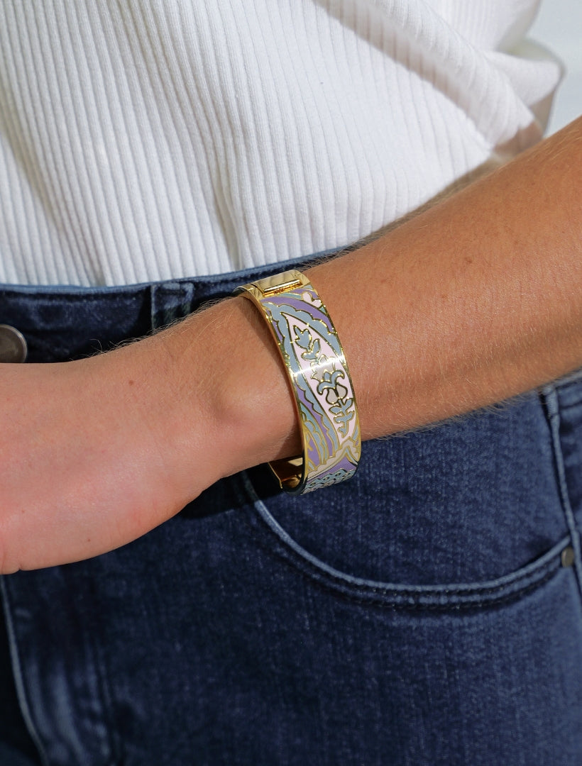 Symposium Enamel Cuff Blue Tones - Zjoosh