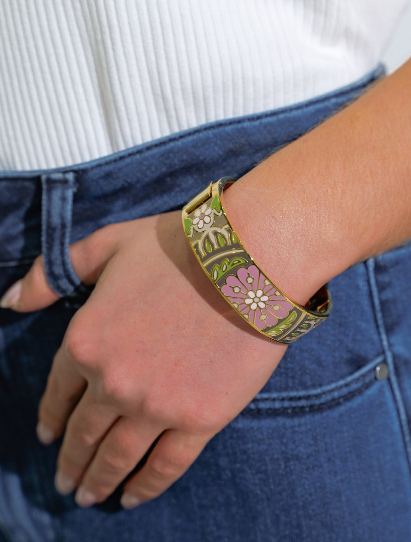 Symposium Enamel Cuff Earth Tones - Zjoosh