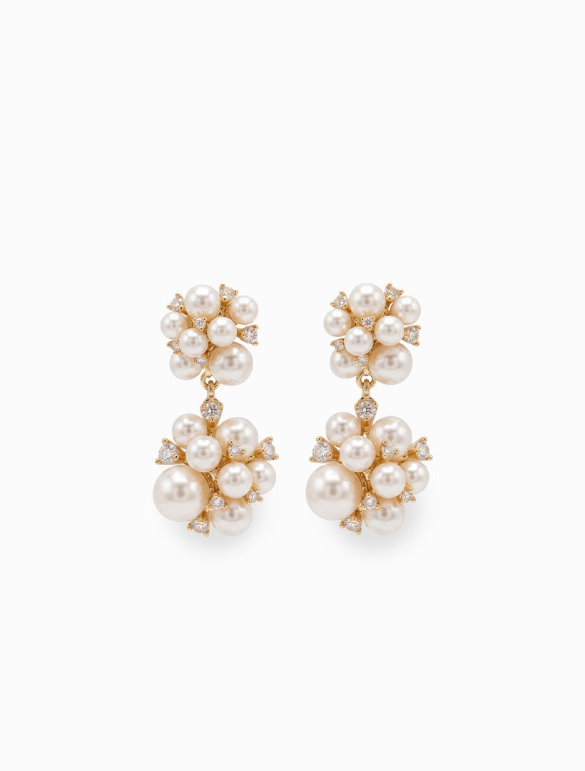 Symposium Pearl Cluster Studs Drops