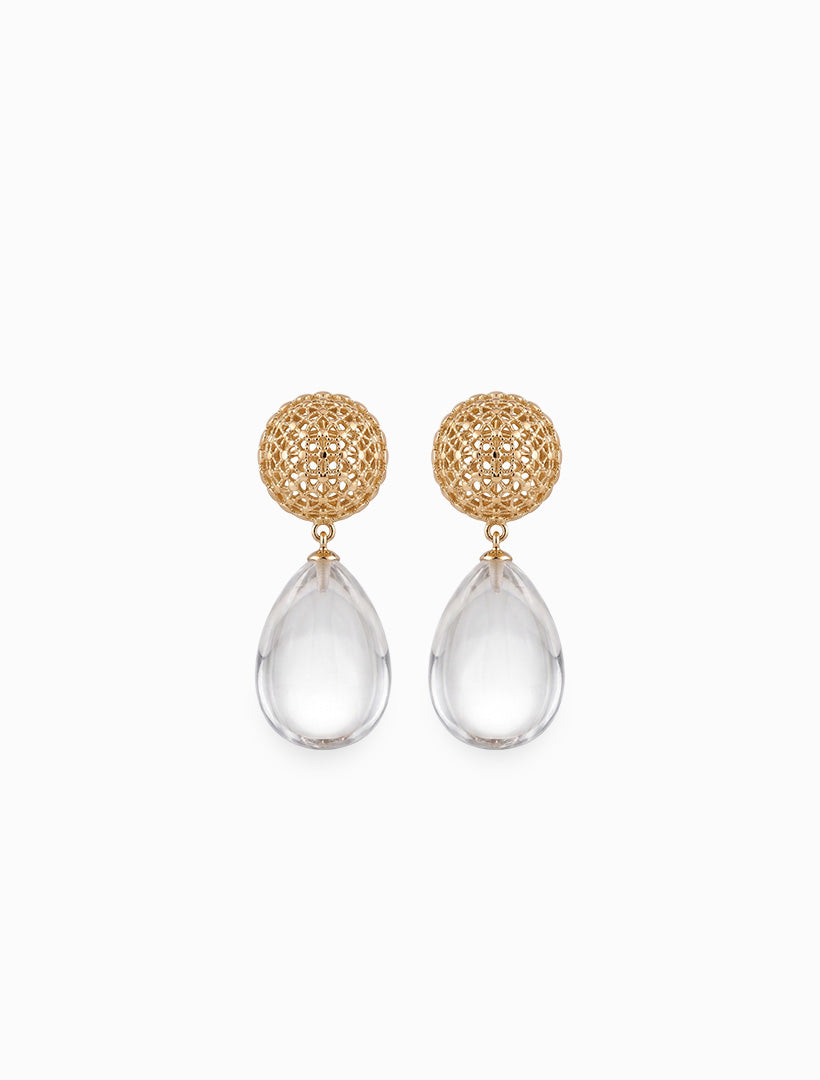 Symposium Tiberio Earrings Clear