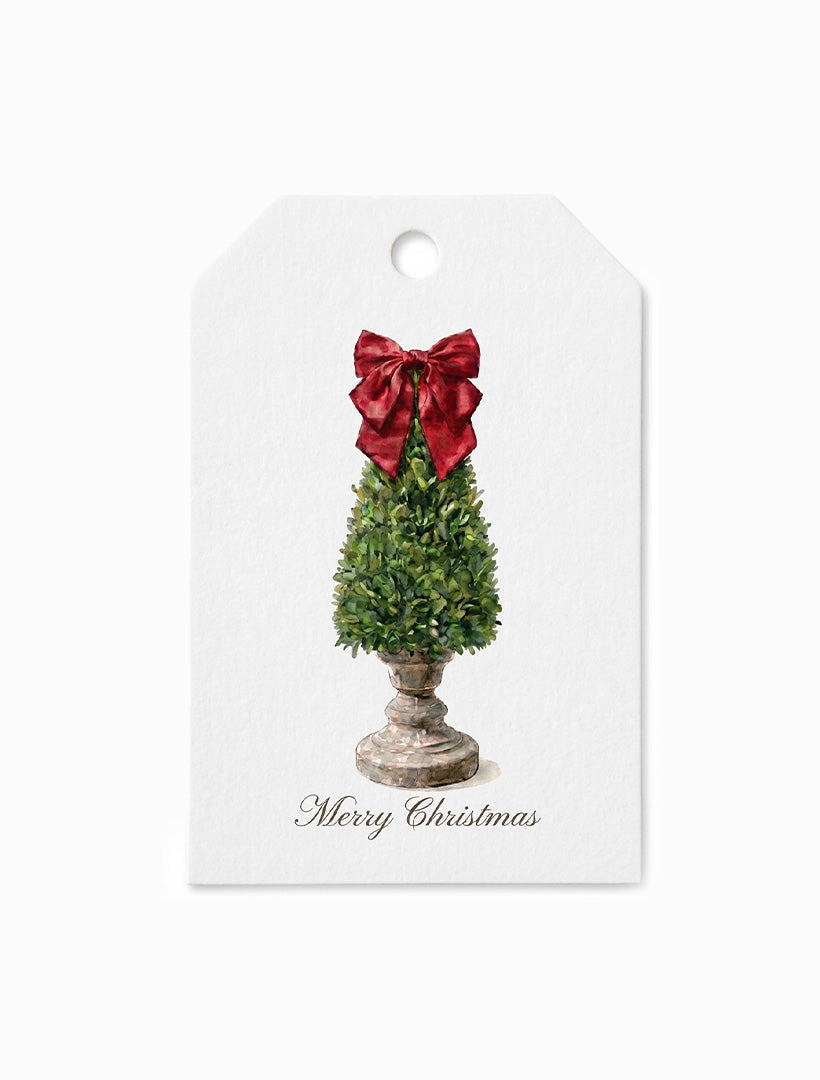 Christmas Topiary Tag