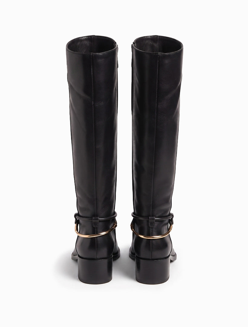Thornton Long Boots Black