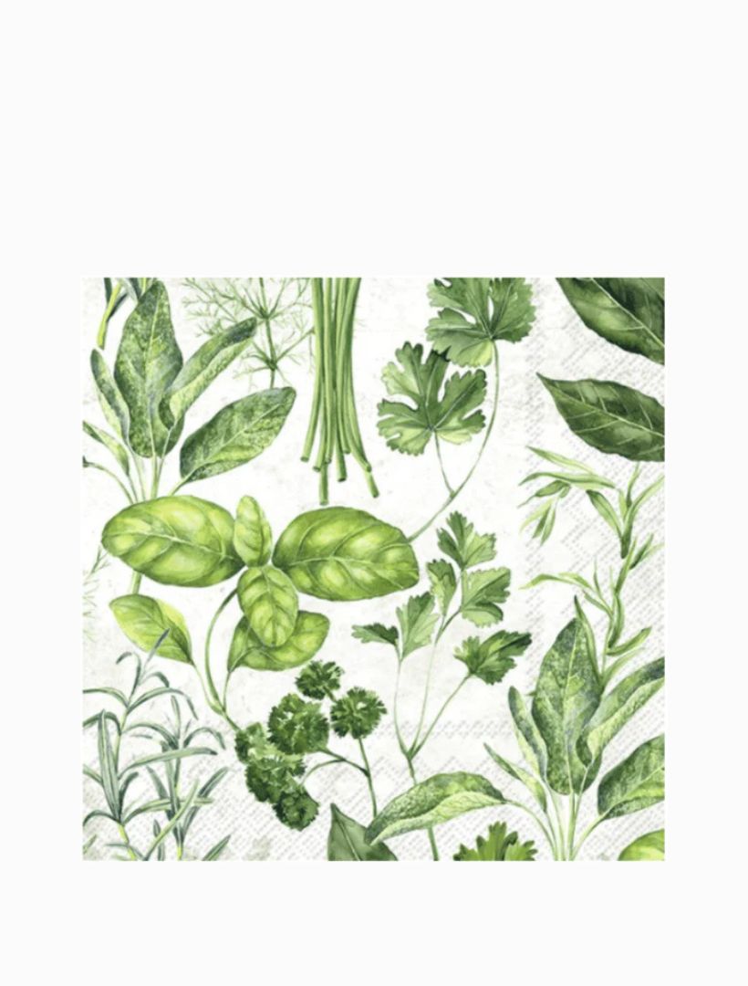 Variety of Herbs Lunch Napkins 20pk