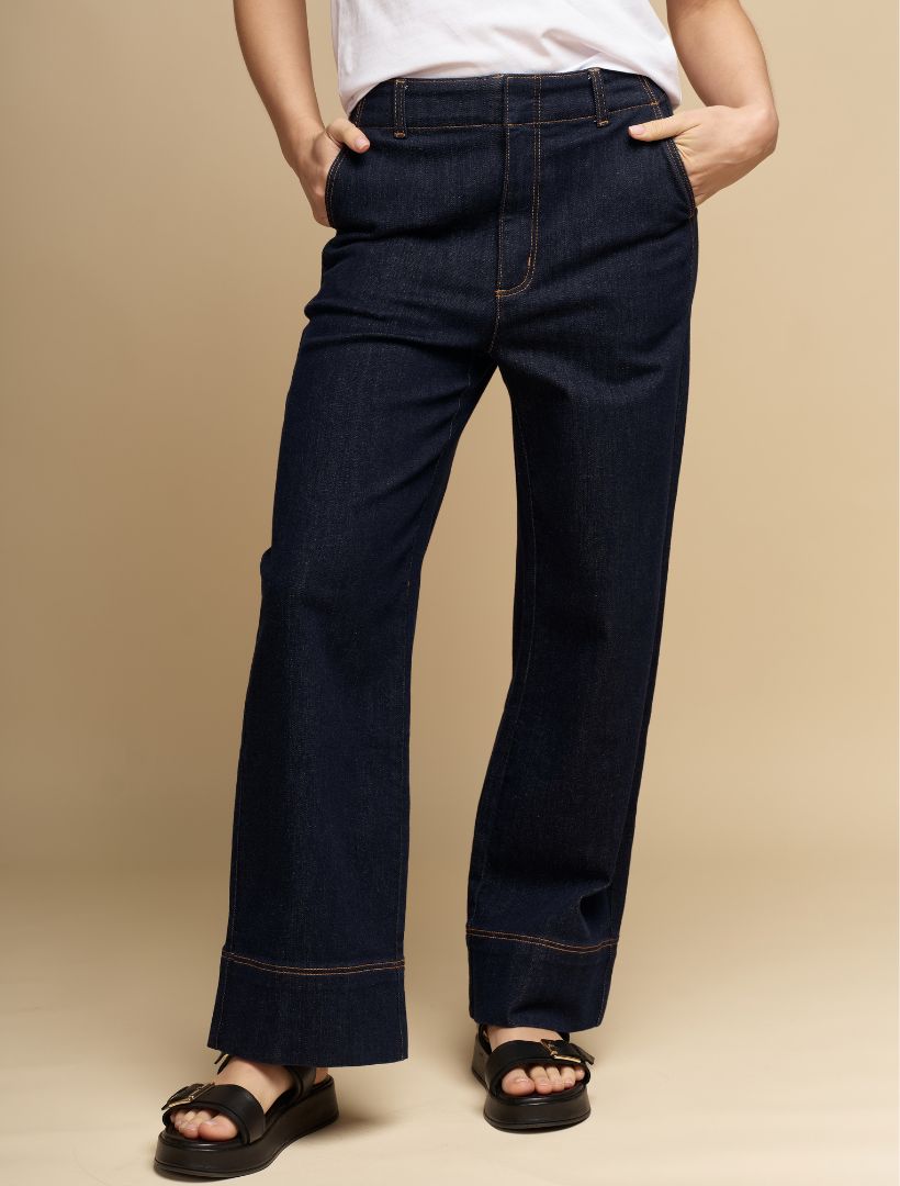 Wanda Denim Pants Ink