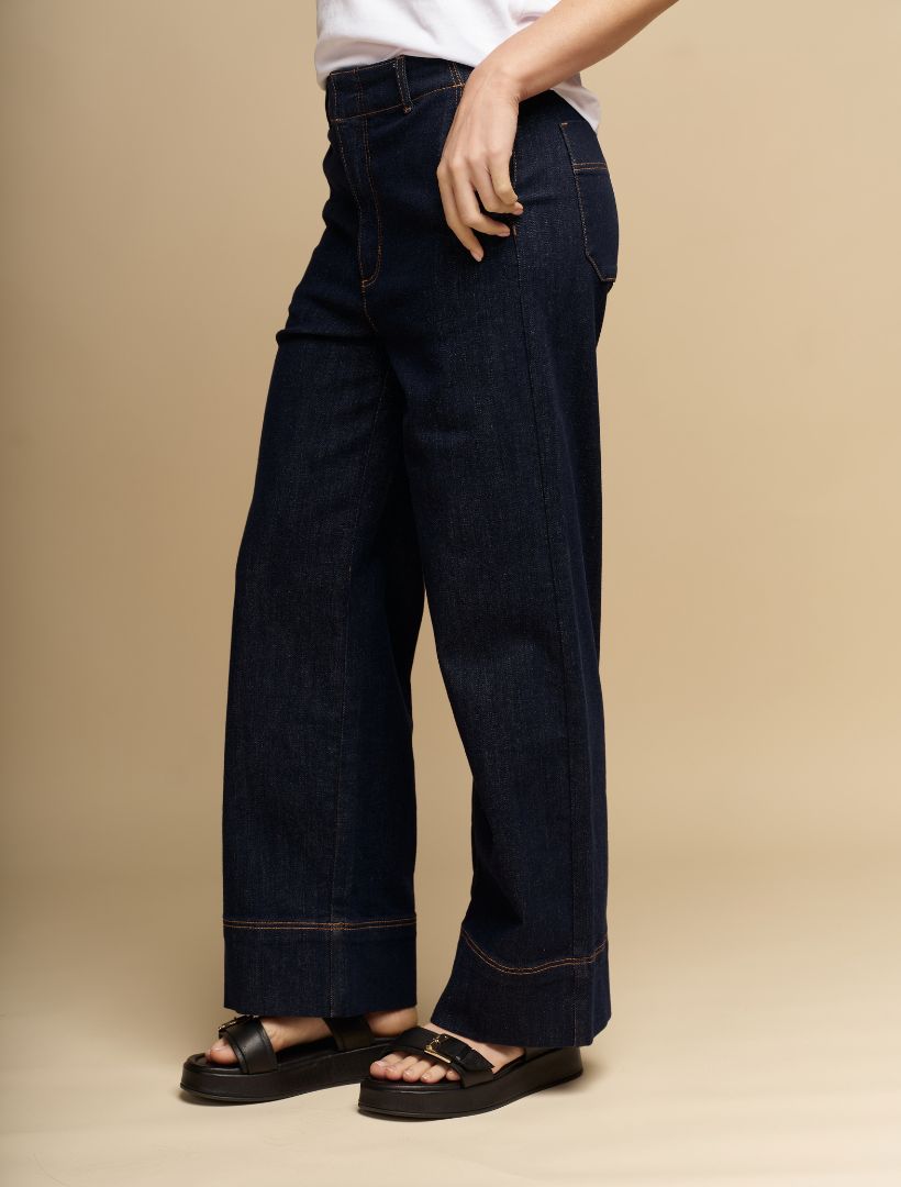 Wanda Denim Pants Ink