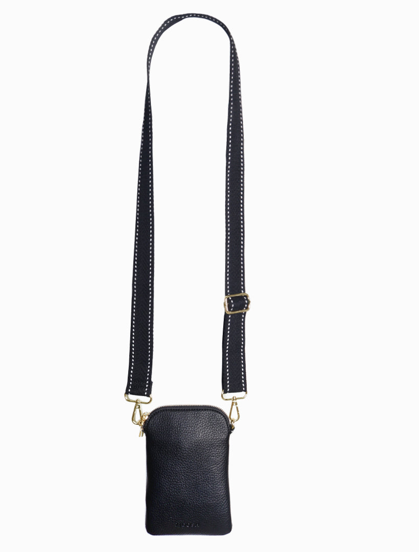 Wanderer Cross Body Bag Black