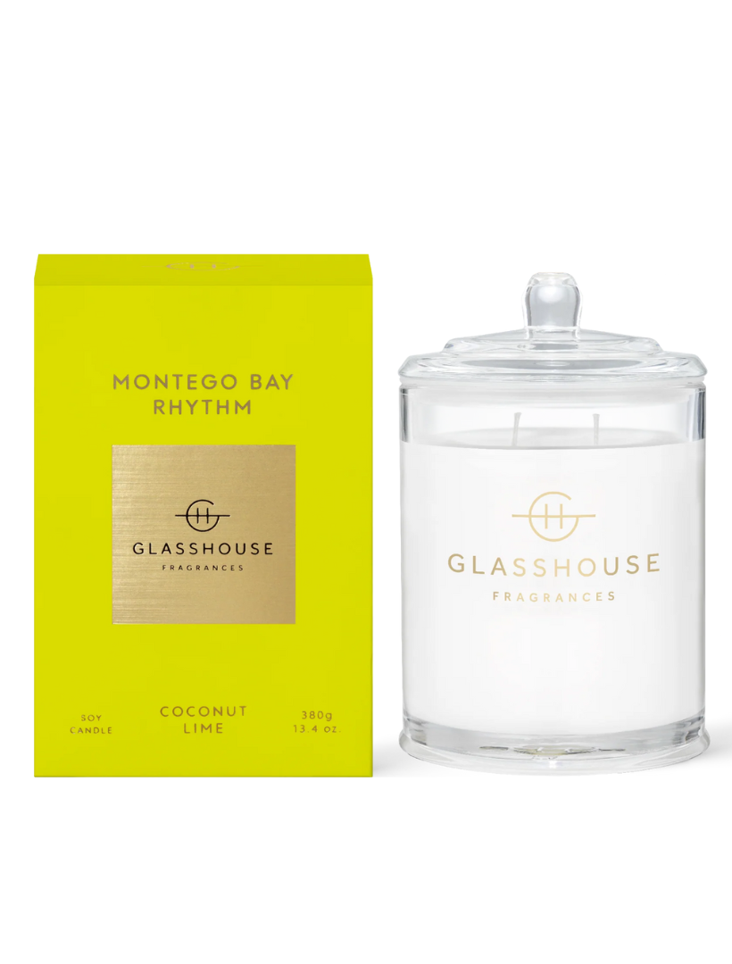 Glasshouse Fragrances Montego Bay Rhythm Candle 380G