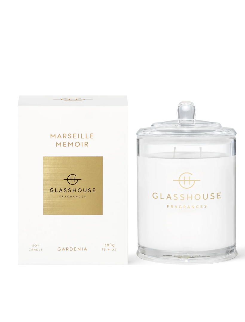 Glasshouse Fragrances Marseille Memoir Candle 380G