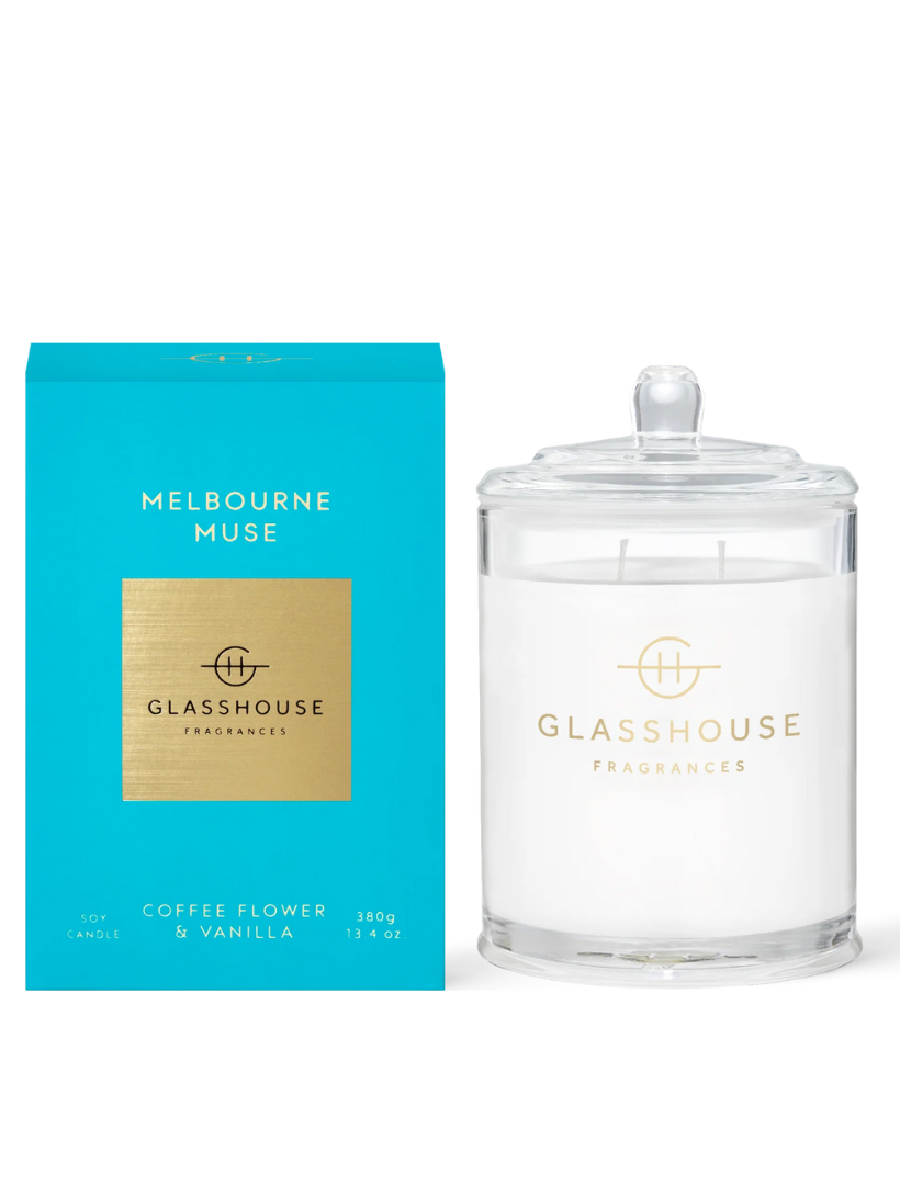 Glasshouse Fragrances Melbourne Muse Candle 380G
