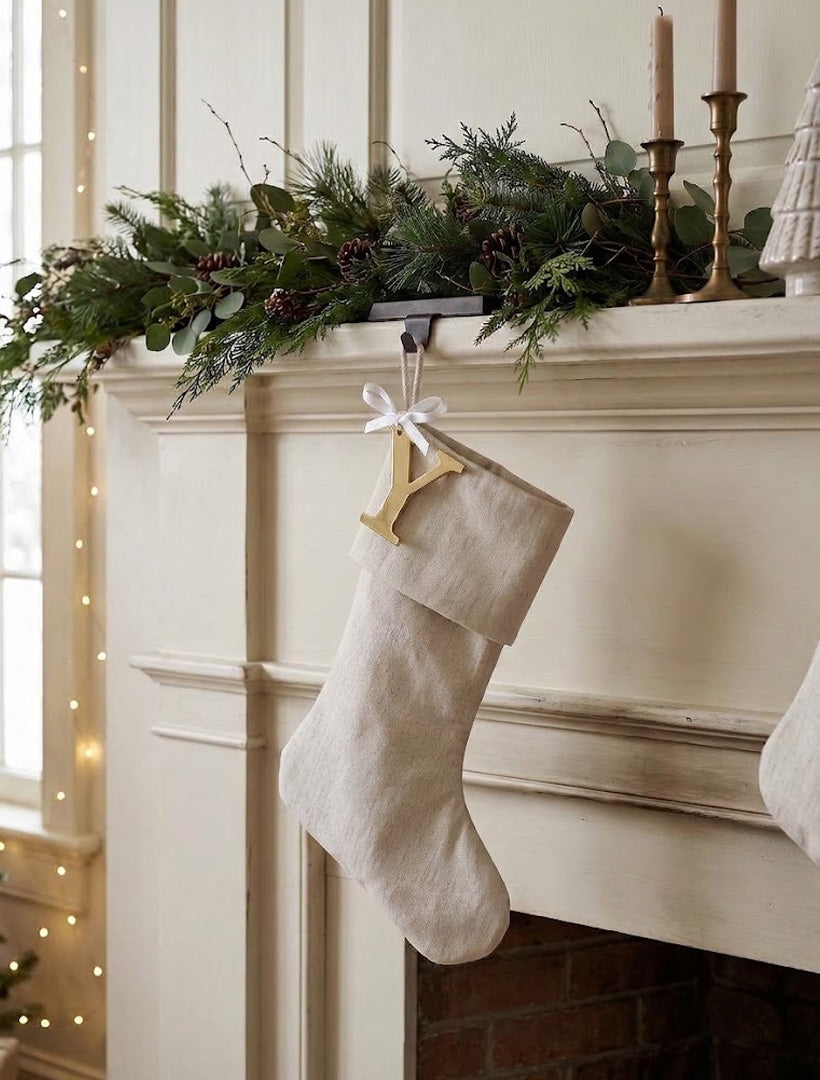 Hanging Letter Y Gold