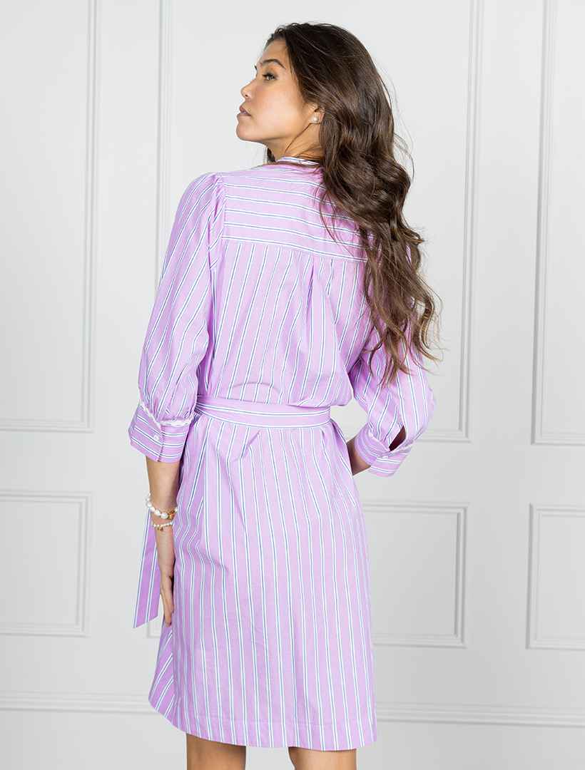 Alisha Shirt Dress Lilac - FINAL SALE